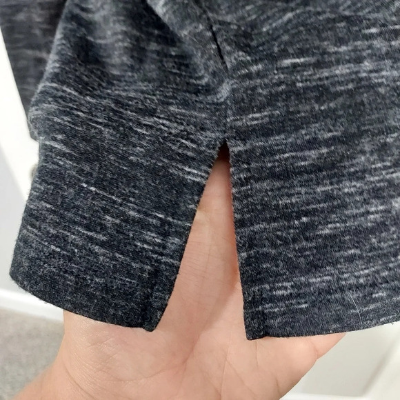 Lane Bryant Heather Black Long Sleeve Cold Shoulder Top in Size 18/20 - 2X - Picture 10 of 11